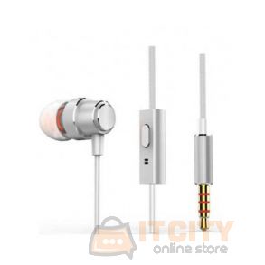 Anker SoundBuds Mono Single Wired Earphones - Silver