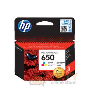 HP Ink 650T for InkJet Printing 200 Page Yield - CMY (Tri Pack)