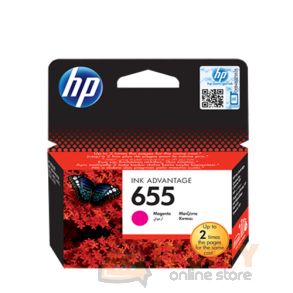 HP Ink 655M for InkJet Printing 600 Page Yield - Magenta