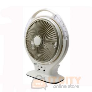 Sumo Rechargeable Fan With Led Light Sx 114