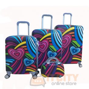 Hard Luggage Travel Bag 4Pcs Set 12"-20"-24"-28"