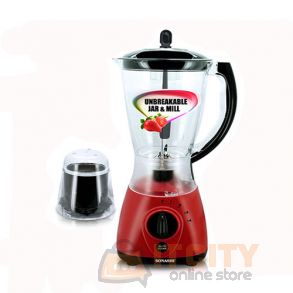 Sonashi 2 In 1 Unbreakable Jar And Mill Blender SB-154
