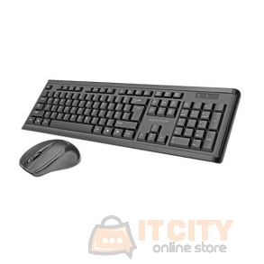 Promate Keyboard and mouse Combo - Black