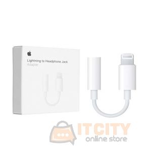 Apple Lightning To 3.5 Mm Headphone Jack Adapter (MMX62ZM/A) – White