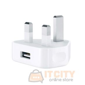 Apple MD812 3-Pin USB Power Adaper - White