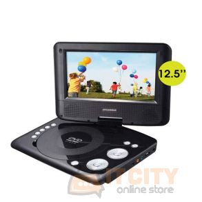 12.5 Inch Portable DVD Player - Black