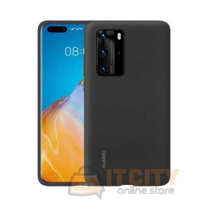 Huawei P40 Pro Silicone Case - Black