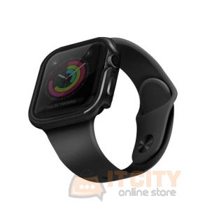 Uniq Valencia Watch Case For Apple Watch 44MM - Gunmetal Grey