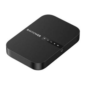 RAVPower FileHub & Wireless Travel Router  RP-WD009 – Black