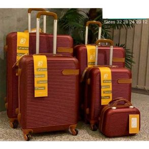 Hard Luggage Travel Bag 5Pcs Set 12"- 20"-24"-28"-32"