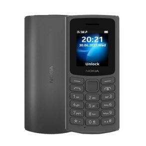 Nokia 105 4G 1.8 Inch Phone - Black