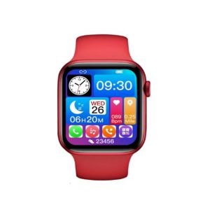 T7 Plus 44MM 1.75 Inch Smartwatch - Red