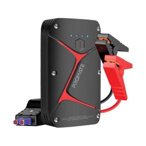 Promate SparkTank-16 1200A/12V Heavy Duty Car Battery Booster with 16000mAh PowerBank