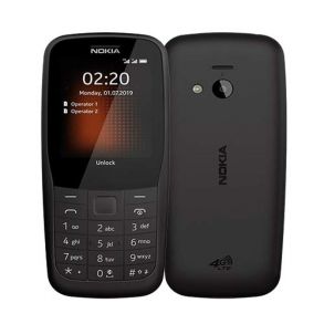 Nokia 220 4G LTE 2.4 inch Phone - Black
