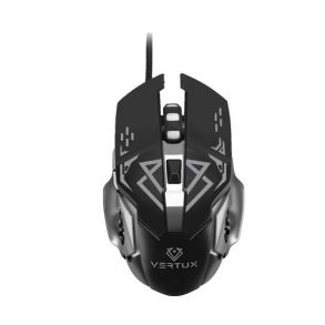 Vertux Drago Precision Tracking Ergonomic Gaming Mouse - Black