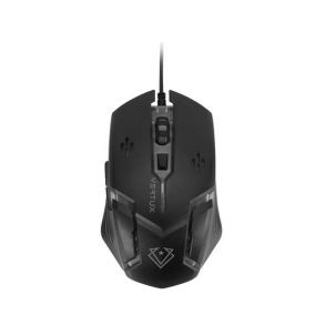 Vertux Sensei Ergonomic Optical USB Wired Computer Gaming Mouse - Black