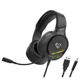Vertux Tokyo Noise Isolating Amplified Wired Gaming Headset - Black