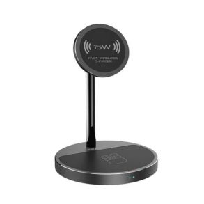 Promate AuraBase-PD20 45W High Output Wireless Charging Station - Black