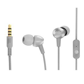JBL C200SI Wired in Ear Earphones with Mic - Silver