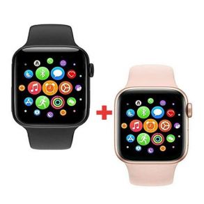 Buy 2 Pcs T500 Smart Watch 44MM For Apple IOS Android Phone