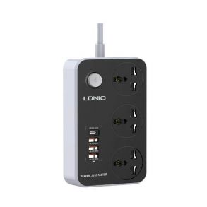 Ldnio SC3412 38W 3 Port + 4 USB Universal Power Socket