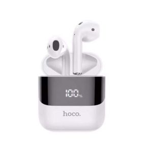 Hoco DES09 Earbuds With Charging Display - White