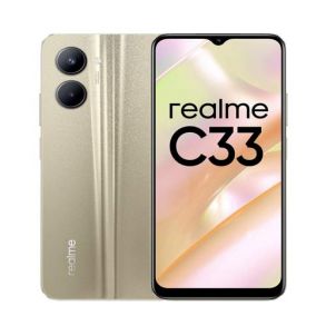 Realme C33 64GB/4GB 6.5 Inches Phone - Sandy Gold