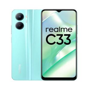 Realme C33 128GB/4GB 6.5 Inches Phone - Aqua Blue