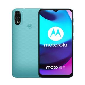 Motorola Moto E20 32GB/2GB 6.5 Inches Phone - Costal Blue