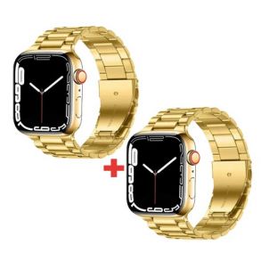 Buy 2 Pcs Haino Teko G8 Max 45MM Gold Edition Smart Watch  With 2 Strap